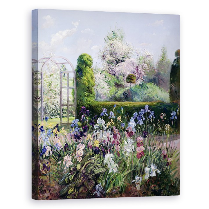 Tablou canvas - Timothy Easton - Irisuri in gradinile formale, 80 x 100 cm