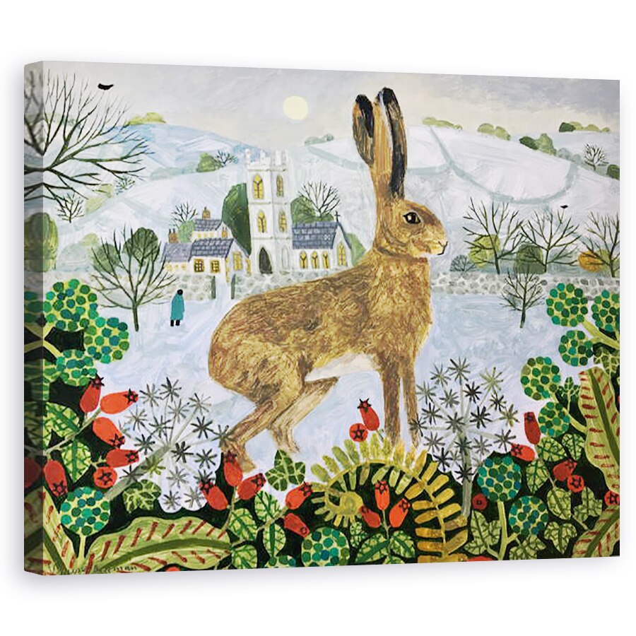 Tablou canvas - Vanessa Bowman - Hare la Twilight, 40 x 50 cm