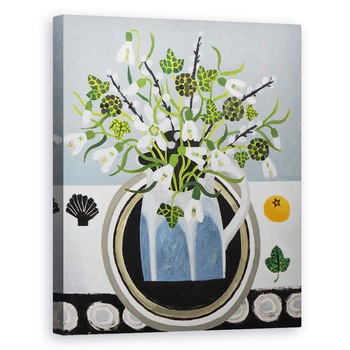 Tablou canvas - Vanessa Bowman - Ghiocei si Salcie Pasarica, 40 x 50 cm Tablou canvas - Vanessa Bowman - Ghiocei si Salcie Pasarica, 40 x 50 cm