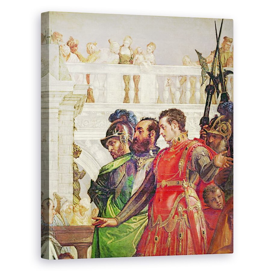 Tablou canvas - Veronese - Familia lui Darius inaintea lui Alexandru cel Mare 356-323 i.Hr., 80 x 100 cm