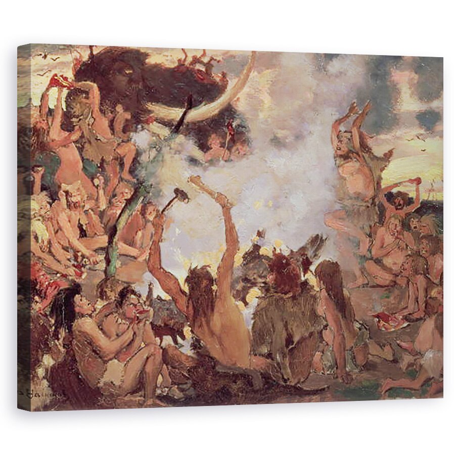 Tablou canvas - Victor Mikhailovich Vasnetsov - Un festin Epoca, 40 x 50 cm