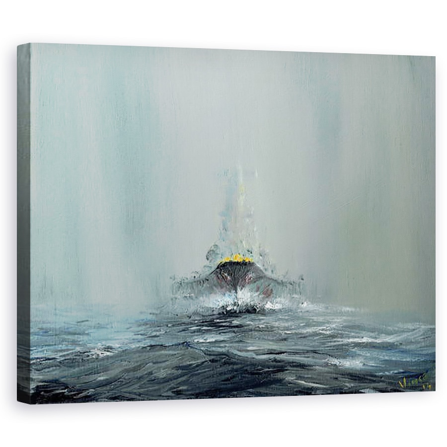 Tablou canvas - Vincent Alexander Booth - Battleship Yamato 1945, 2016, 40 x 50 cm