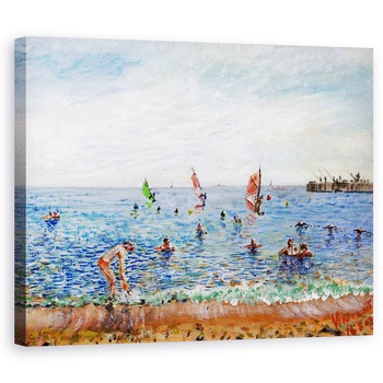 Tablou canvas - Vincent Alexander Booth - Plaja Poblenou Barcelona, 2002, 40 x 50 cm Tablou canvas - Vincent Alexander Booth - Plaja Poblenou Barcelona, 2002, 40 x 50 cm