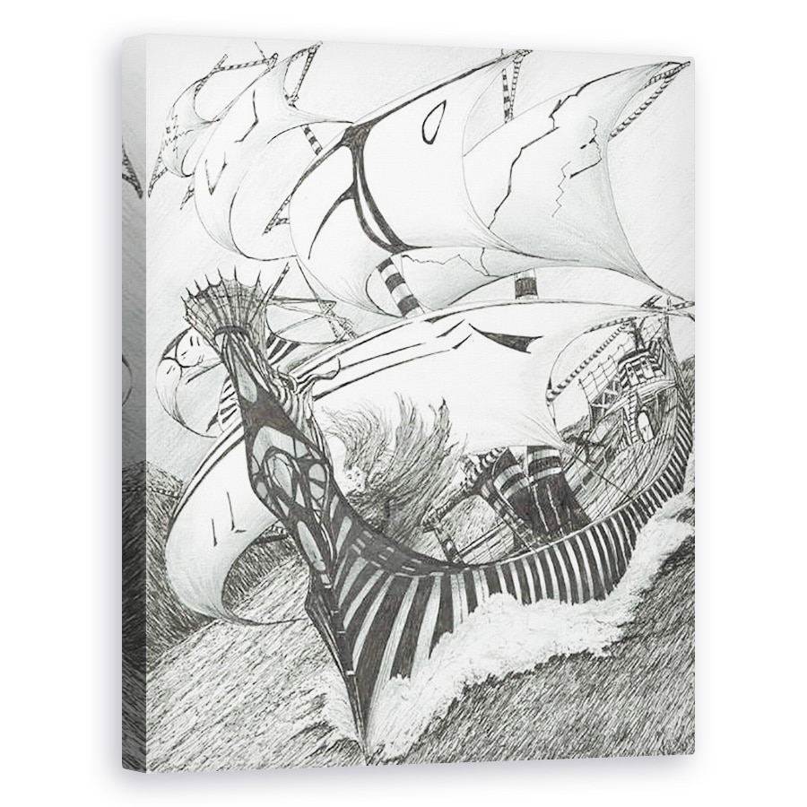 Tablou canvas - Vincent Alexander Booth - Creatorii de furtuni Java Marea, 2017, 40 x 50 cm