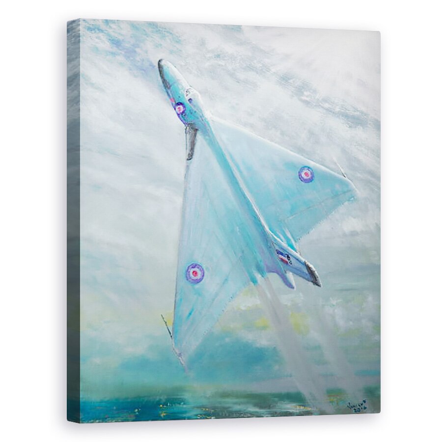 Tablou canvas - Vincent Alexander Booth - Avro Vulcan B1 zbor de noapte, 2016, 40 x 50 cm