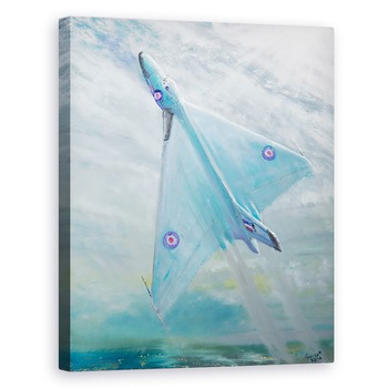 Tablou canvas - Vincent Alexander Booth - Avro Vulcan B1 zbor de noapte, 2016, 40 x 50 cm Tablou canvas - Vincent Alexander Booth - Avro Vulcan B1 zbor de noapte, 2016, 40 x 50 cm