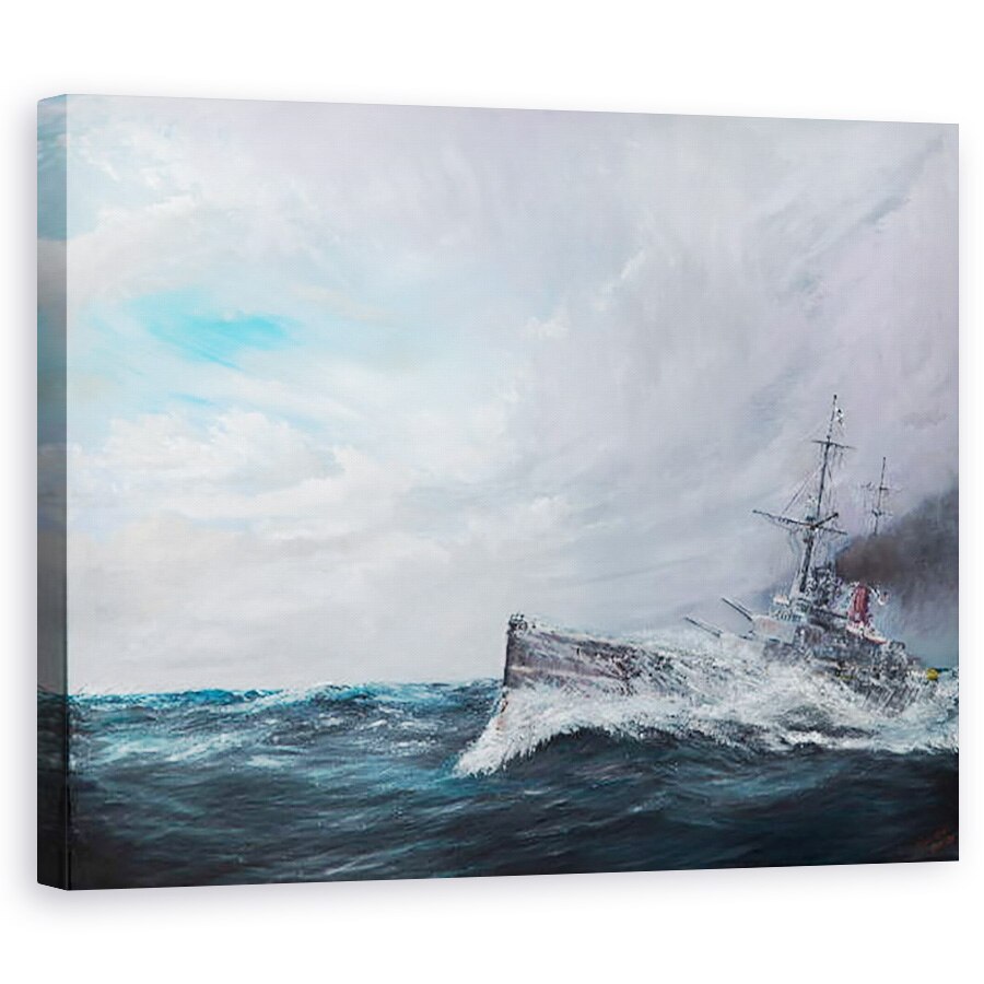 Tablou canvas - Vincent Alexander Booth - Sora lui Iron Dog - SMS Lutzow 1916, 2016, 40 x 50 cm