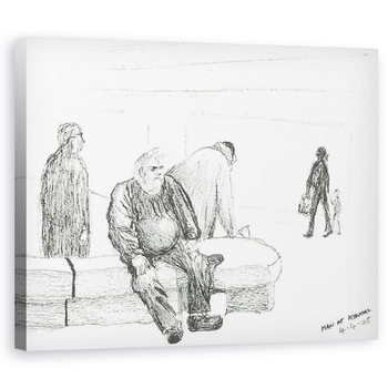 Tablou canvas - Vincent Alexander Booth - Barbat la Kendal, 2005, 40 x 50 cm Tablou canvas - Vincent Alexander Booth - Barbat la Kendal, 2005, 40 x 50 cm