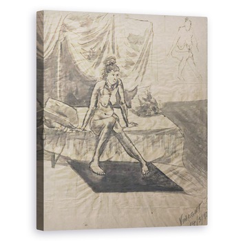 Tablou canvas - Vincent Alexander Booth - O zi pentru a face fata, 1997, 40 x 50 cm Tablou canvas - Vincent Alexander Booth - O zi pentru a face fata, 1997, 40 x 50 cm