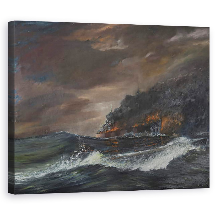 Tablou canvas - Vincent Alexander Booth - U107 - 750 zile, 1993, 40 x 50 cm