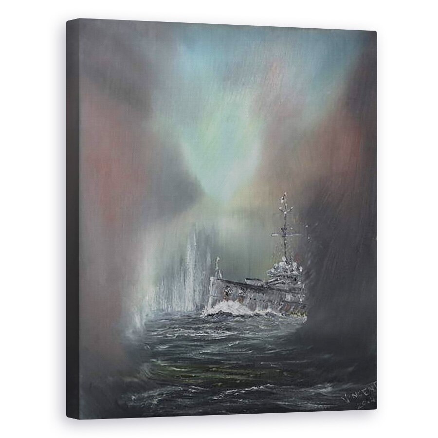 Tablou canvas - Vincent Alexander Booth - Iutlanda 31 mai 1916, 2014, 40 x 50 cm