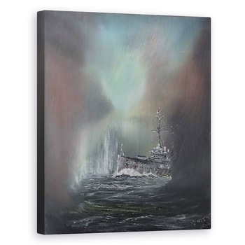 Tablou canvas - Vincent Alexander Booth - Iutlanda 31 mai 1916, 2014, 40 x 50 cm Tablou canvas - Vincent Alexander Booth - Iutlanda 31 mai 1916, 2014, 40 x 50 cm