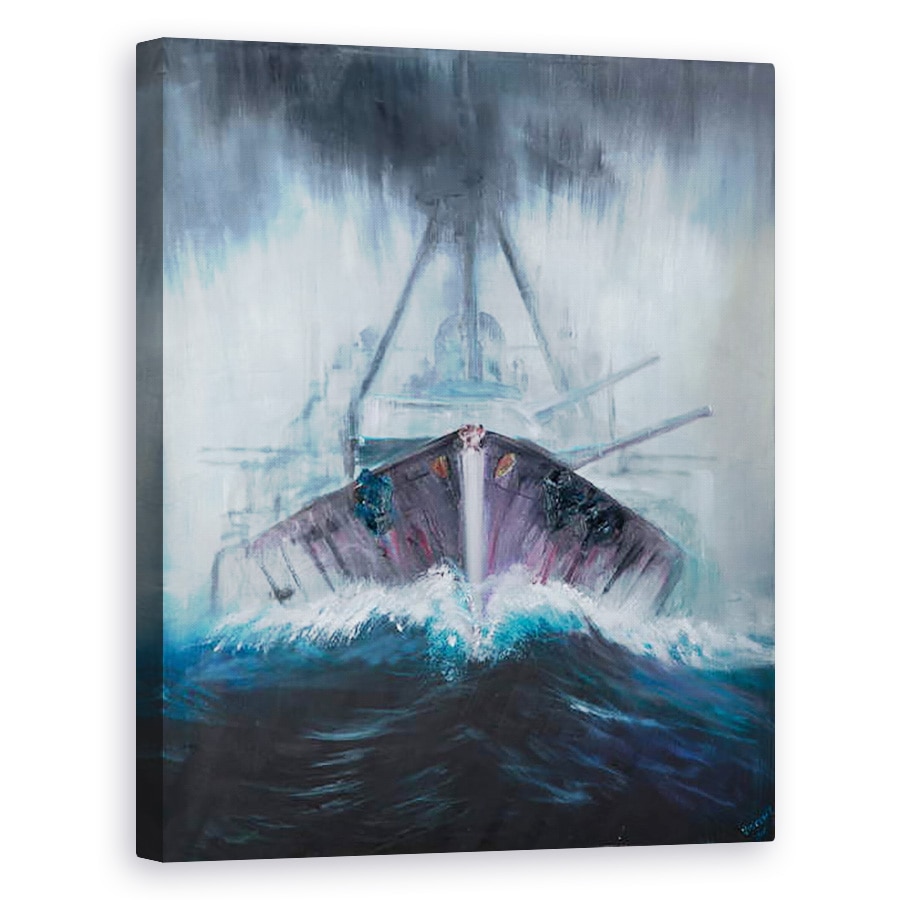 Tablou canvas - Vincent Alexander Booth - Battlecruiser Derfflinger 1918, 2016, 40 x 50 cm