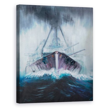 Tablou canvas - Vincent Alexander Booth - Battlecruiser Derfflinger 1918, 2016, 40 x 50 cm Tablou canvas - Vincent Alexander Booth - Battlecruiser Derfflinger 1918, 2016, 40 x 50 cm