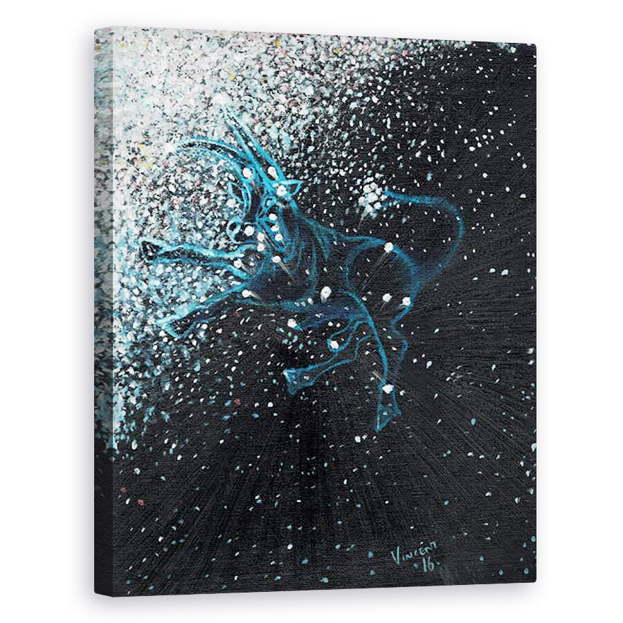 Tablou canvas - Vincent Alexander Booth - Semn stea Taur, 2016, 40 x 50 cm