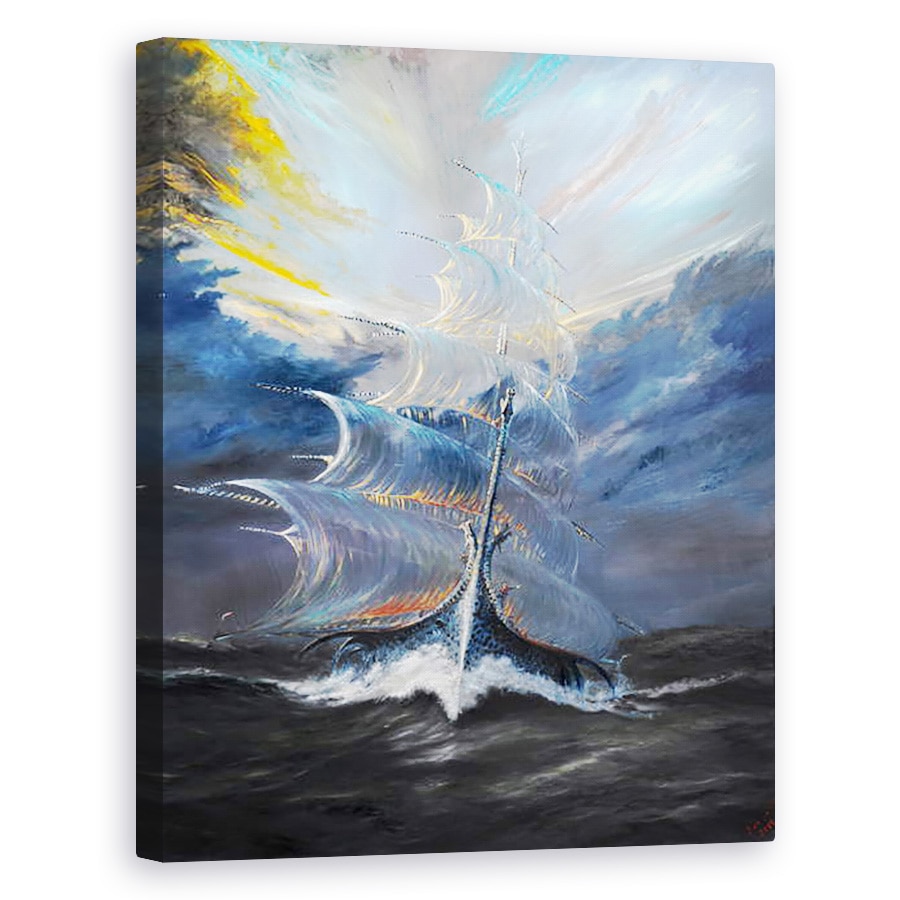 Tablou canvas - Vincent Alexander Booth - Creatorii de furtuni Beaufort Marea, 2019, 40 x 50 cm