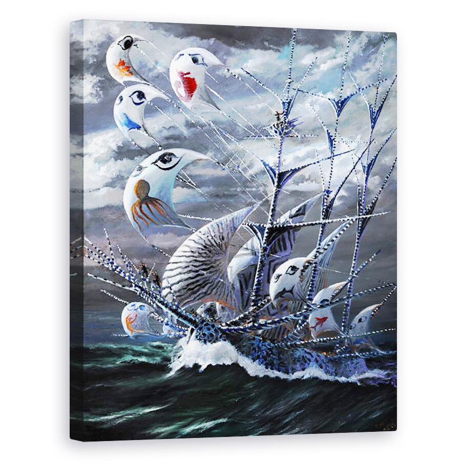 Tablou canvas - Vincent Alexander Booth - Creatorii de furtuni Marea Bohai, 2019, 40 x 50 cm