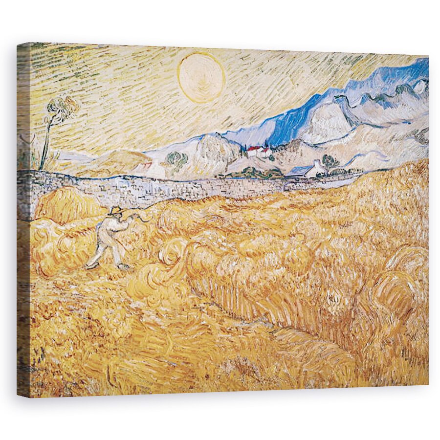 Tablou canvas - Vincent van Gogh - Recoltator, 40 x 50 cm