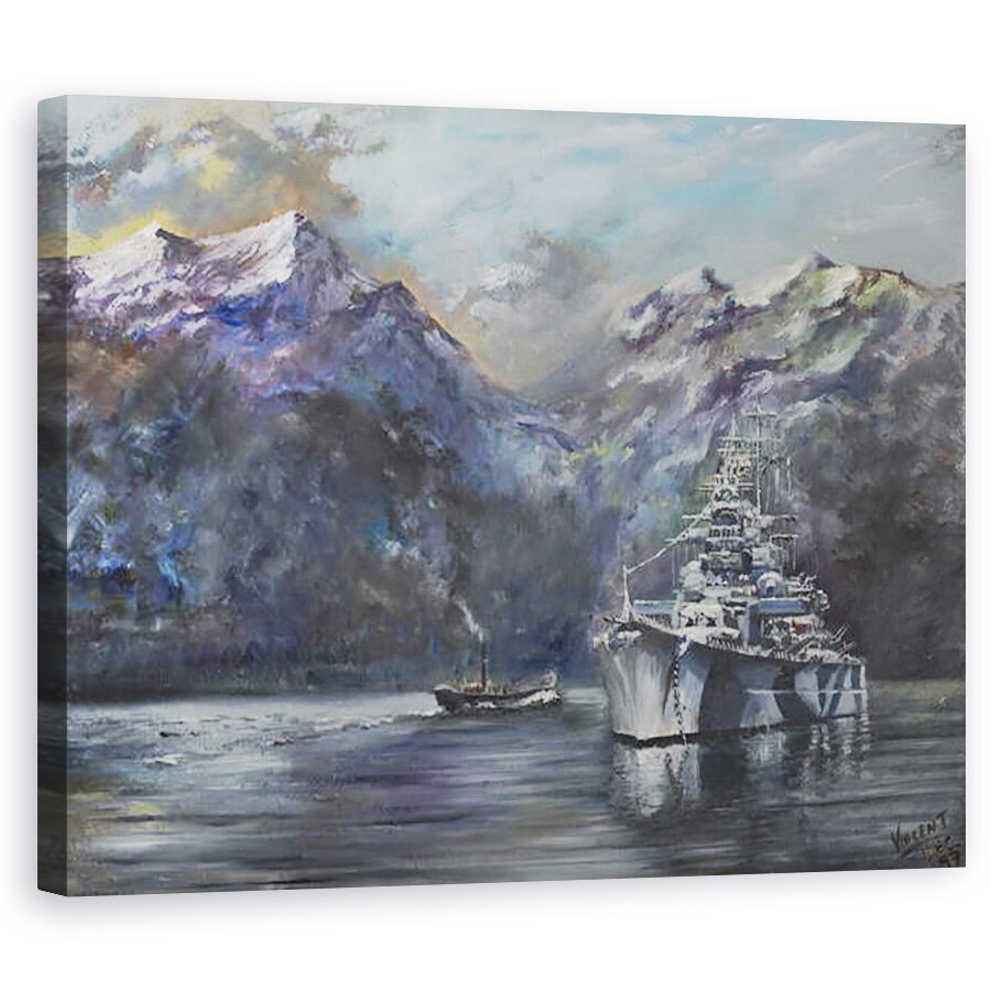 Tablou canvas - Vincent Alexander Booth - Tirpitz, Norvegia, 1995, 40 x 50 cm