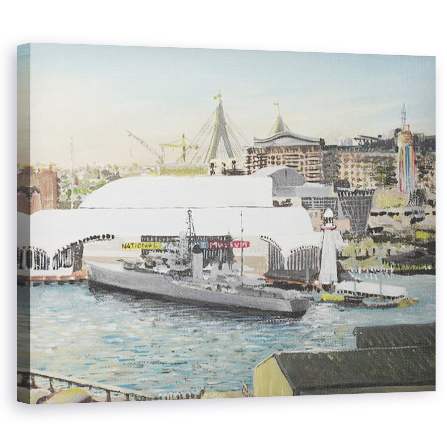 Tablou canvas - Vincent Alexander Booth - Muzeul maritim Sydney, 1998, 40 x 50 cm