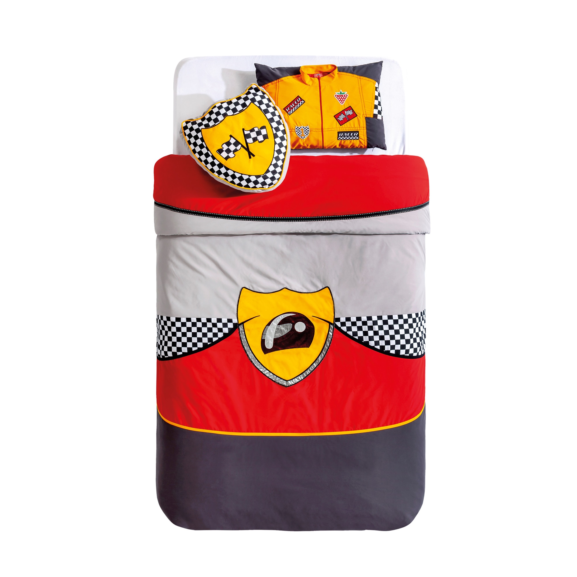 Set cuvertura si doua perne decorative pentru copii, bispeed, Cilek