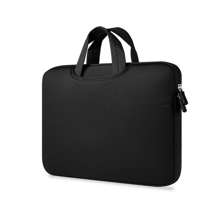 Husa Geanta Upzz Tech Protect Airbag Compatibila Cu Laptop 15 - 16 Inch ,negru