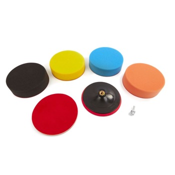 Set bureti, HBM, rezerve pentru masina de polisat, 125mm Set bureti, HBM, rezerve pentru masina de polisat, 125mm