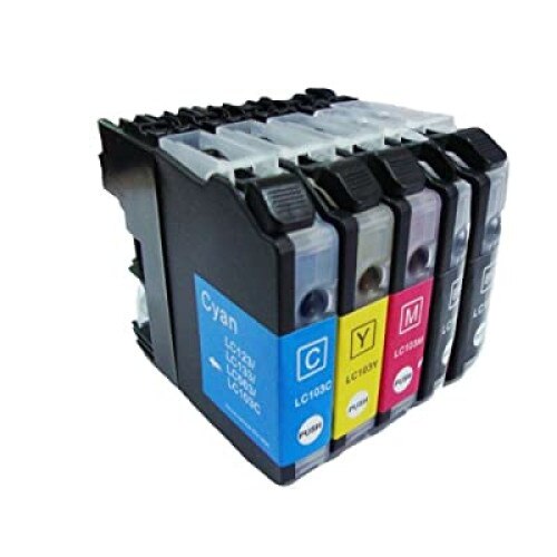 Set 5 Cartuse LC12EXL 2BK/C/MY Multicolor 12000 Pagini Compatibile Brother MFC-J6925DW