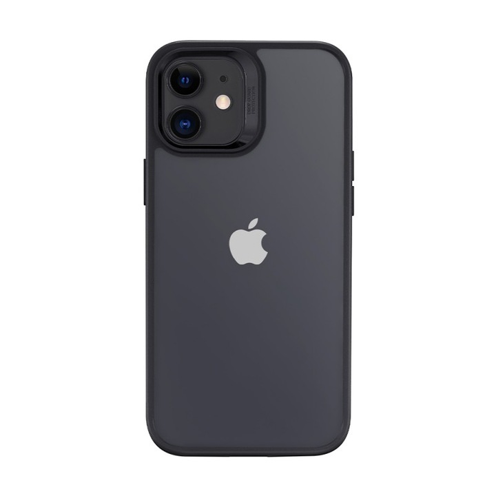 Carcasa ESR Classic Hybrid pentru Iphone 12 Mini, Black bumper Clear back