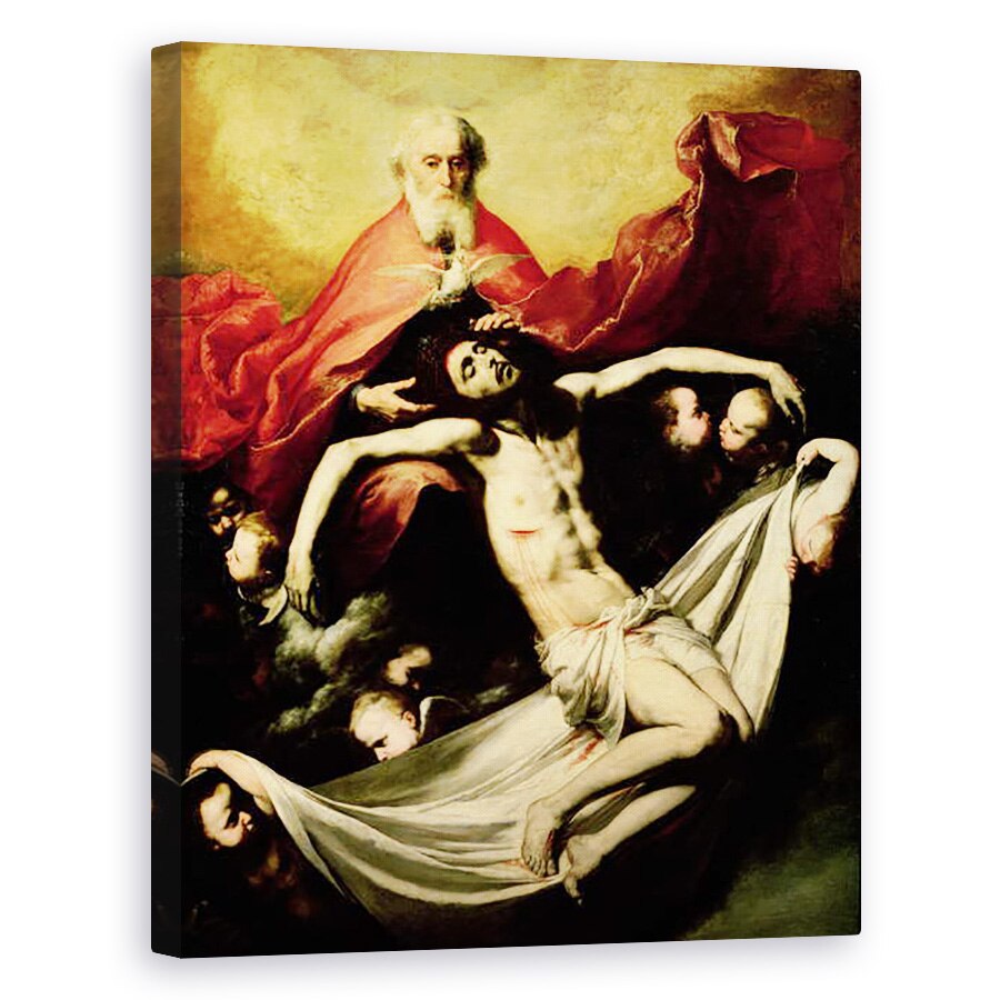 Tablou canvas - Jusepe de Ribera - Trinitatea, 80 x 100 cm