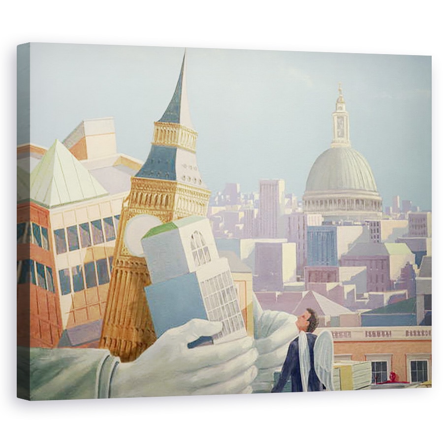 Tablou canvas - Lincoln Seligman - Avarice, 40 x 50 cm