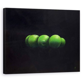 Tablou canvas - Lincoln Seligman - Cinci Mere Verzi, 40 x 50 cm Tablou canvas - Lincoln Seligman - Cinci Mere Verzi, 40 x 50 cm