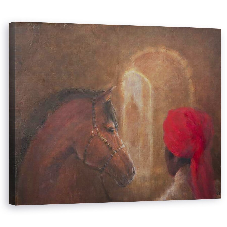 Tablou canvas - Lincoln Seligman - Grajduri, Jodhpur, 80 x 100 cm