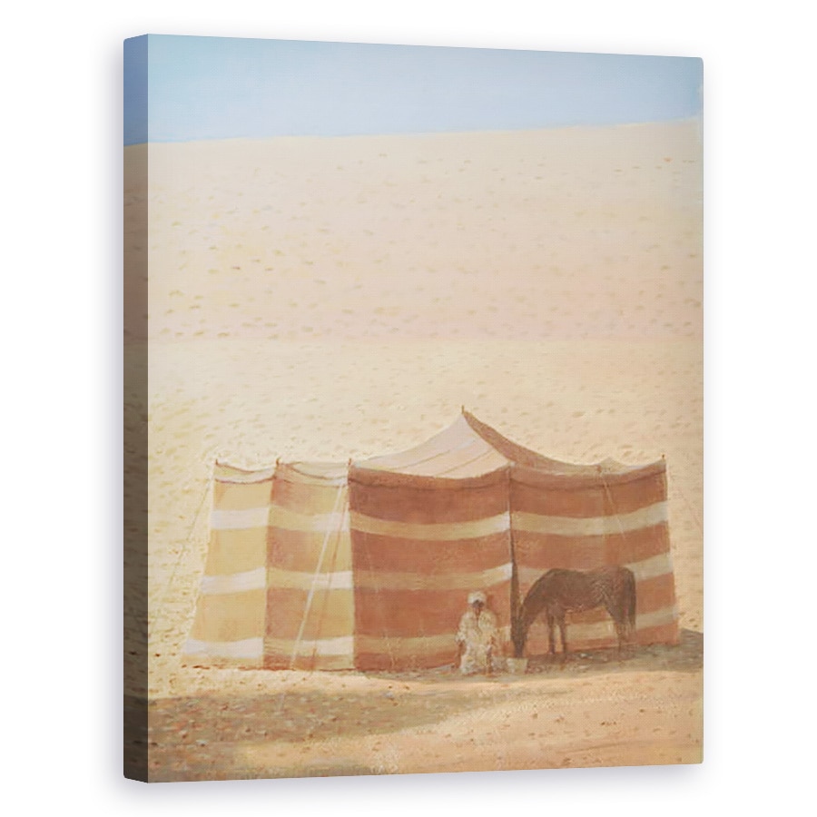 Tablou canvas - Lincoln Seligman - Cort Desert Rajasthan, 40 x 50 cm