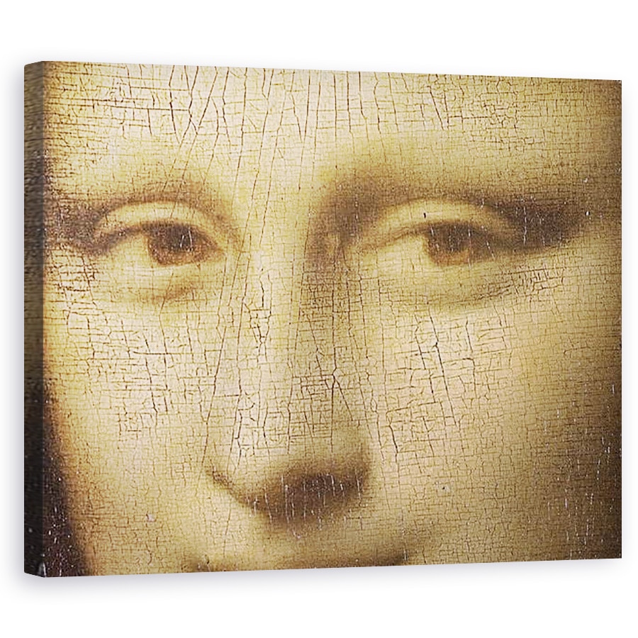 Tablou canvas - Leonardo da Vinci - Mona Lisa II, 40 x 50 cm
