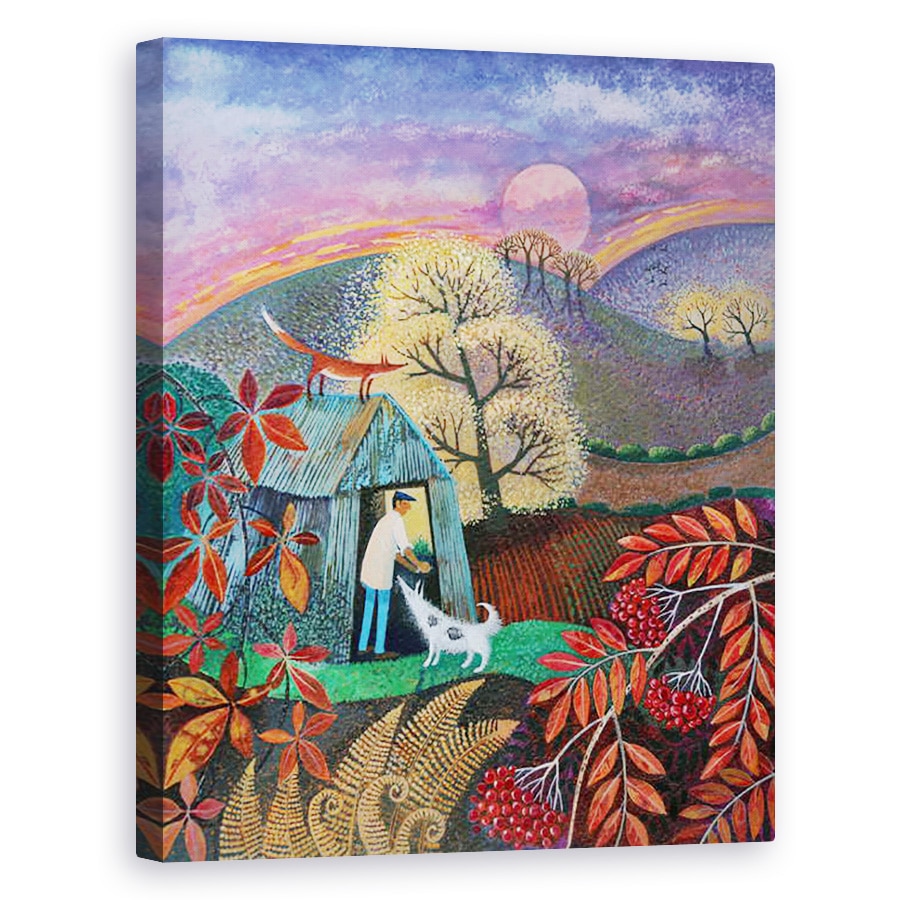 Tablou canvas - Lisa Graa Jensen - Sfarsitul zilei, 2018, 40 x 50 cm