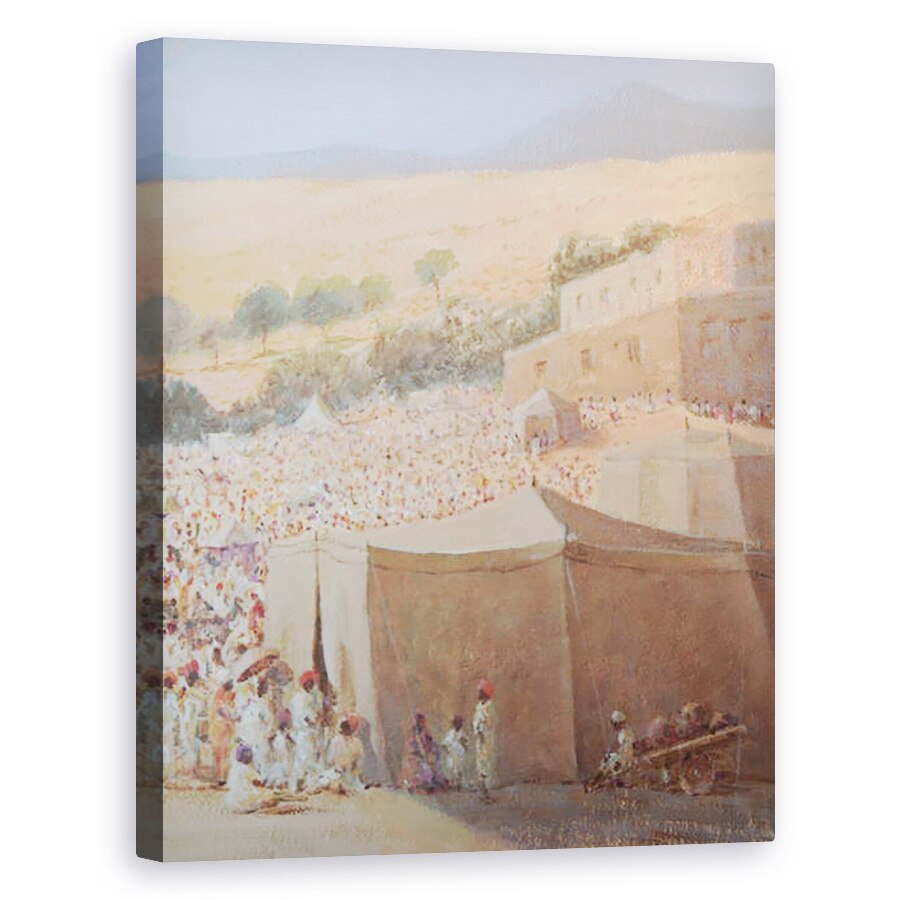 Tablou canvas - Lincoln Seligman - Pushkar Fair, 60 x 75 cm