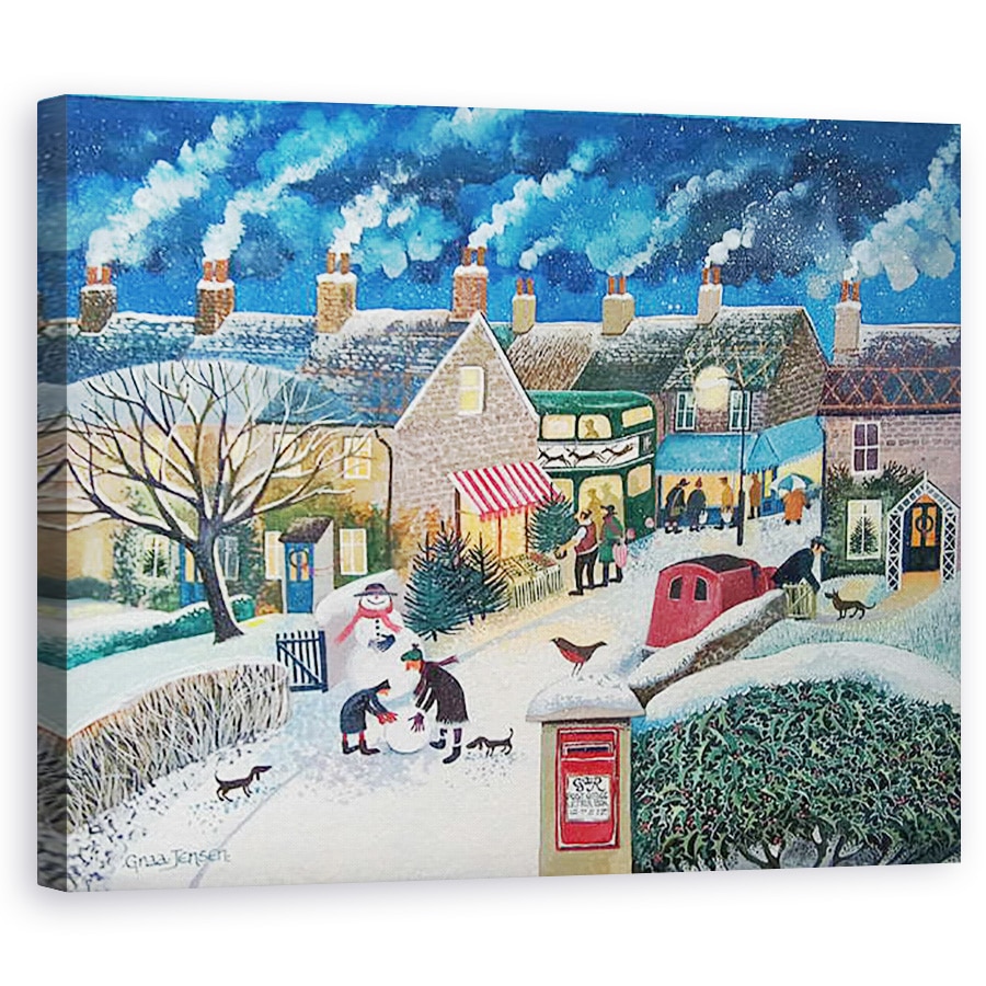 Tablou canvas - Lisa Graa Jensen - Christmas Post, 60 x 75 cm