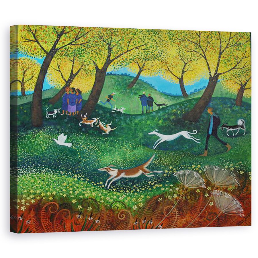 Tablou canvas - Lisa Graa Jensen - Pals Doggie, 2012, 40 x 50 cm