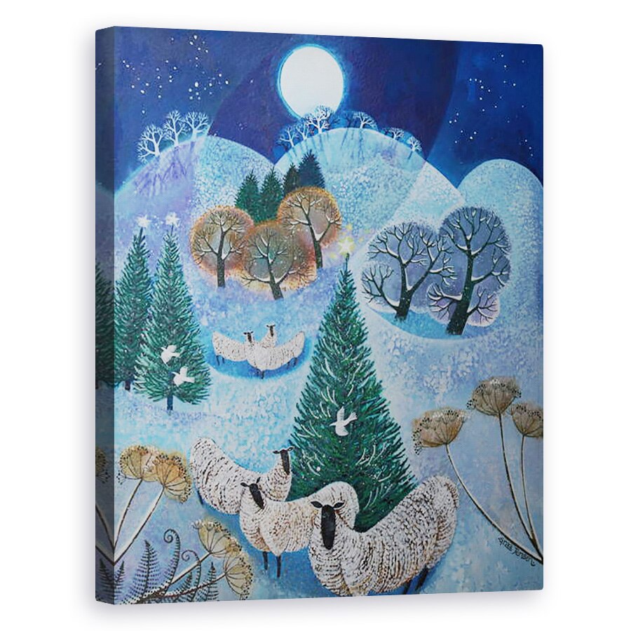 Tablou canvas - Lisa Graa Jensen - Brad de Craciun, 2017, 40 x 50 cm