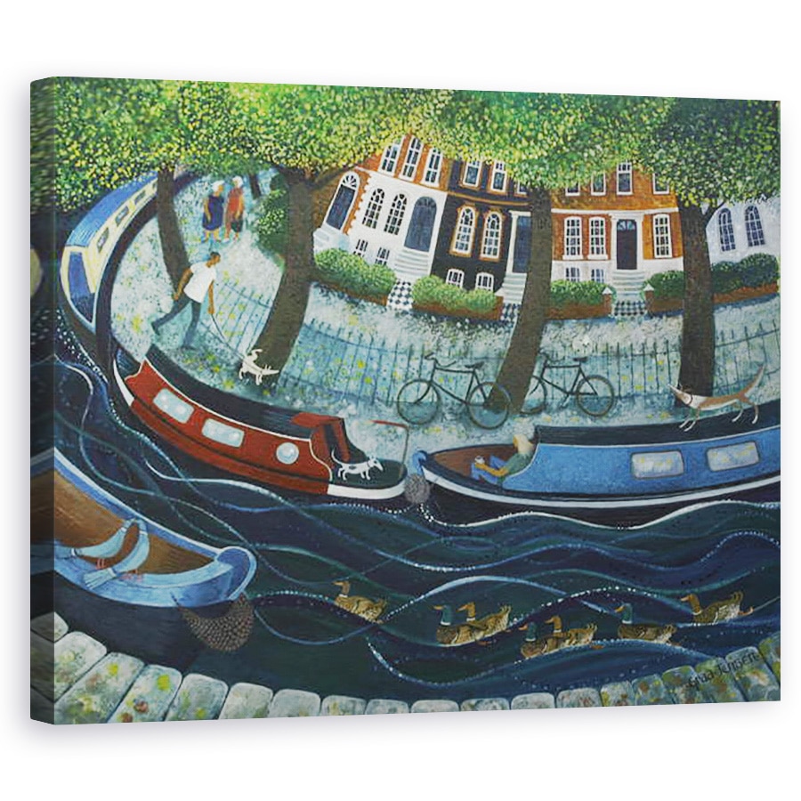 Tablou canvas - Lisa Graa Jensen - Canal Regents, 60 x 75 cm