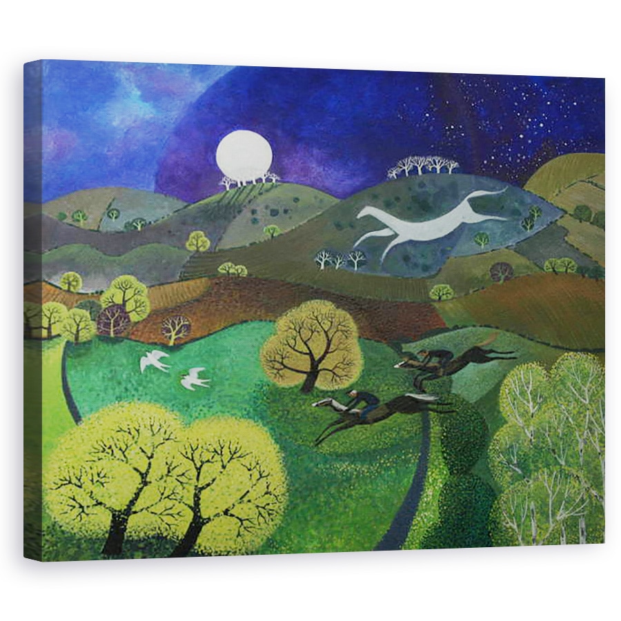 Tablou canvas - Lisa Graa Jensen - Creta Horse Hill, 40 x 50 cm