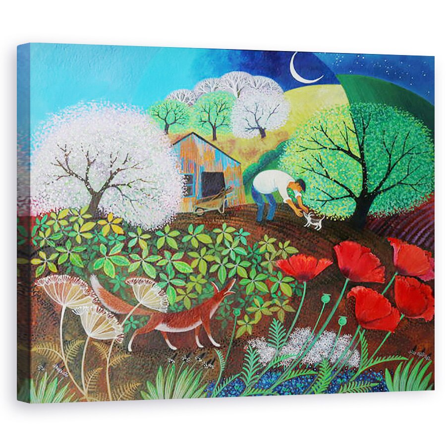 Tablou canvas - Lisa Graa Jensen - E timpul sa mergem in 2017, 60 x 75 cm