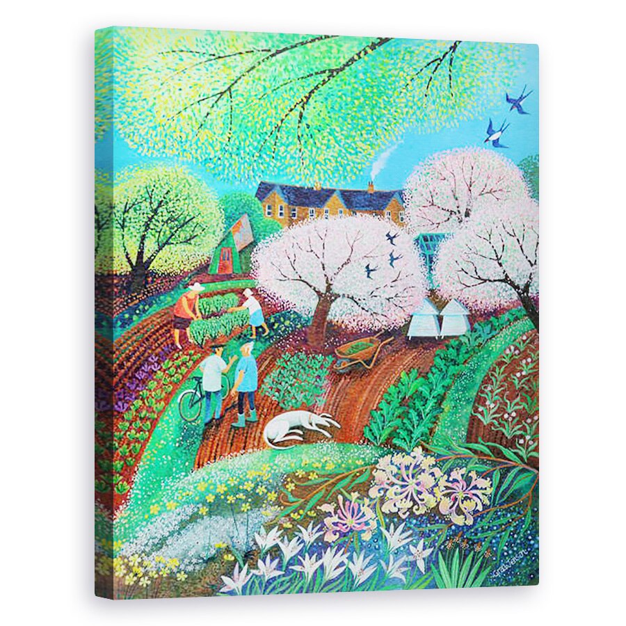 Tablou canvas - Lisa Graa Jensen - Dozey Dozey, 2018, 40 x 50 cm