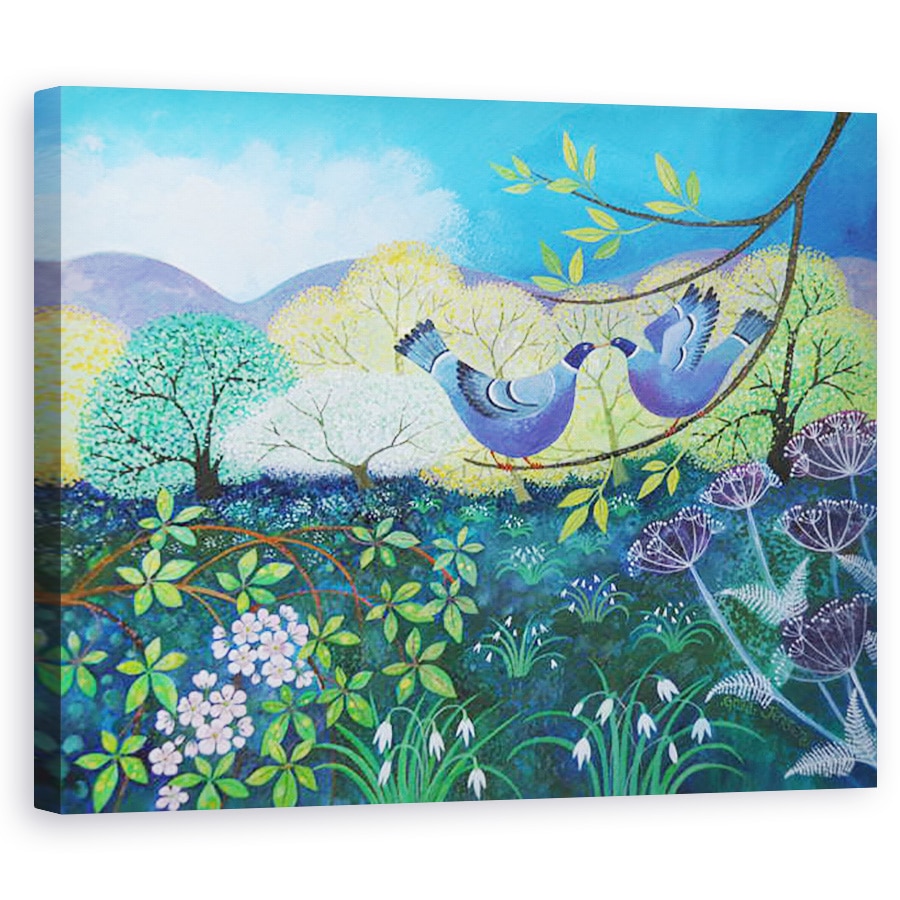 Tablou canvas - Lisa Graa Jensen - Albert si Doris, 2019, 60 x 75 cm