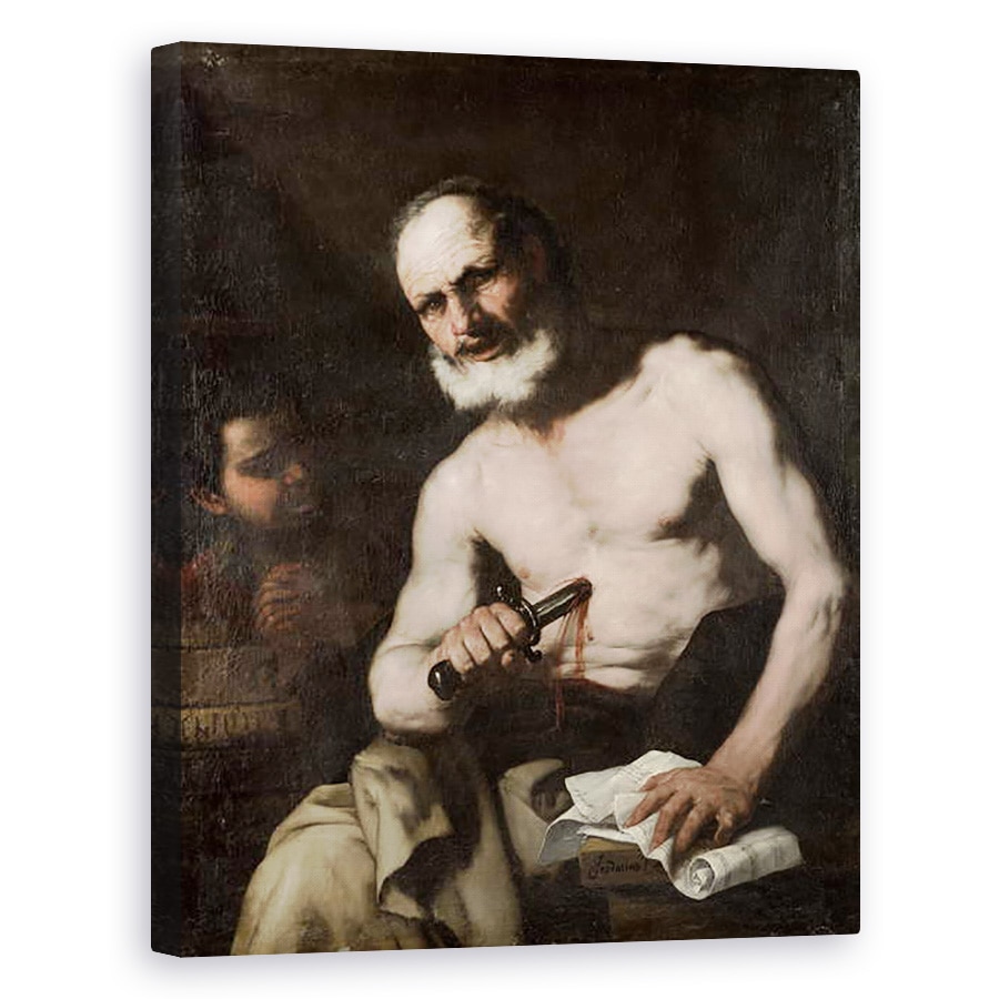 Tablou canvas - Luca Giordano - Cato de Utica 95-46 i.Hr., 60 x 75 cm