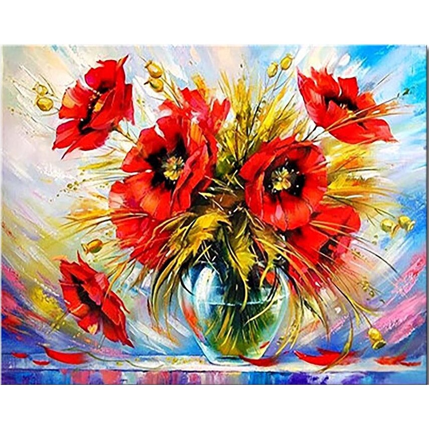Pictura pe numere, panza pe rama 40*50 cm PBNC4005 - eMAG.ro