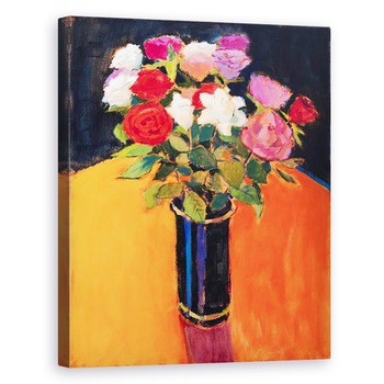 Tablou canvas - Marco Cazzulini - trandafiri, 60 x 75 cm Tablou canvas - Marco Cazzulini - trandafiri, 60 x 75 cm