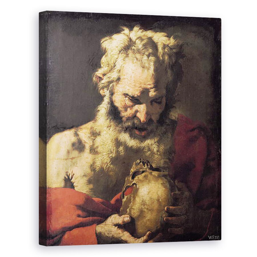 Tablou canvas - Luca Giordano - St. Jerome, 40 x 50 cm