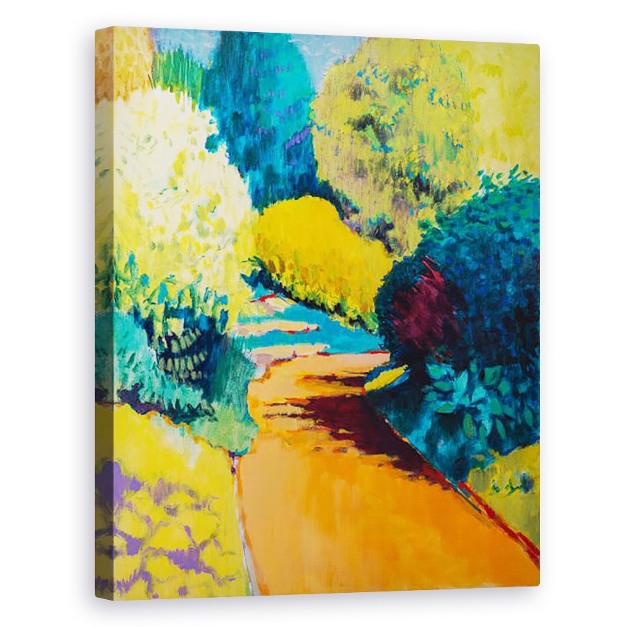 Tablou canvas - Marco Cazzulini - Calea portocalie, 40 x 50 cm